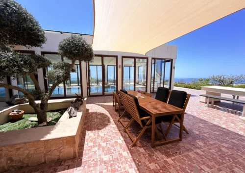 18-Villa-Ampelitis-courtyard-with-table-and-BBQ